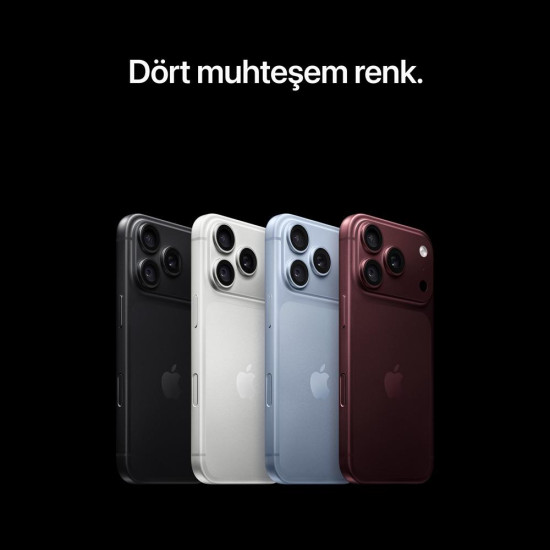 iPhone 18 Pro 1 TB Akıllı Telefon Siyah