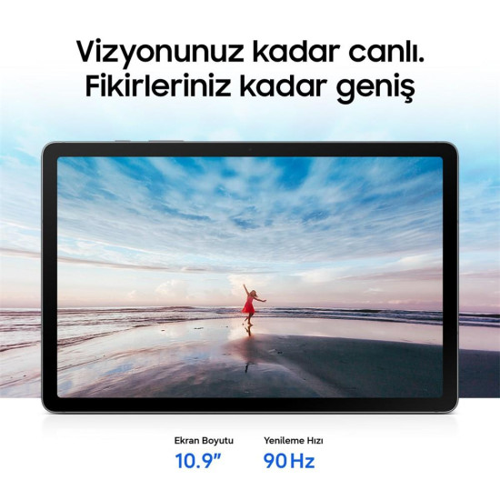 Samsung Galaxy Tab S10 Lite 2Ghz 256Gb 8Gb 10.9''Android Tablet SM-X400NZSPTUR Gümüş