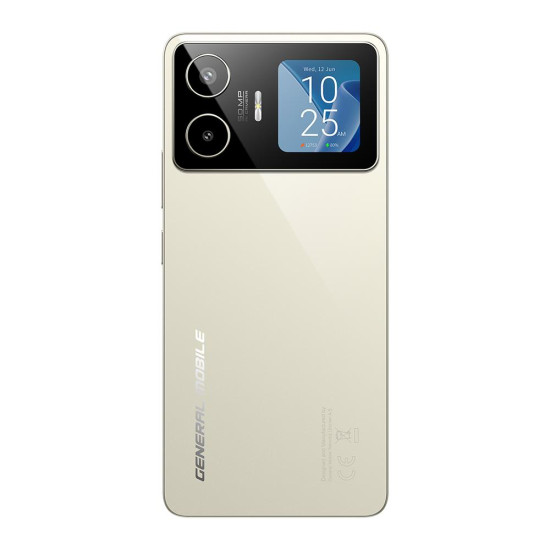 General Mobile GM 26 Pro 5G 12+256 GB Akıllı Telefon yıldız Tozu Altın