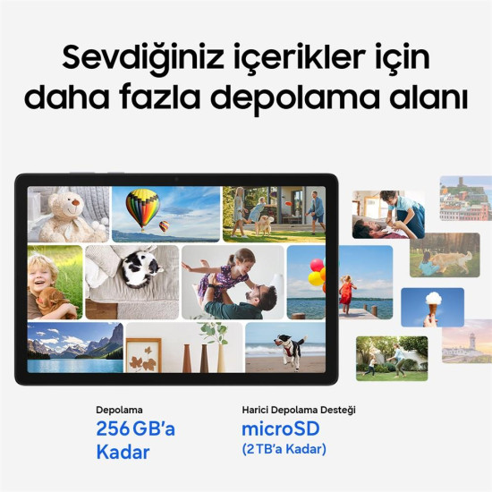 Samsung Galaxy Tab A11+ 128Gb 6Gb-11'' Android Tablet SM-X230NZARTUR Gri