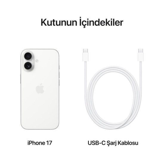 iPhone 17 256 GB Akıllı Telefon Beyaz
