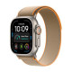 Apple Watch Ultra 4 GPS + Cellular 49mm Natural Titanium Case with Sand Trail Loop - S/M