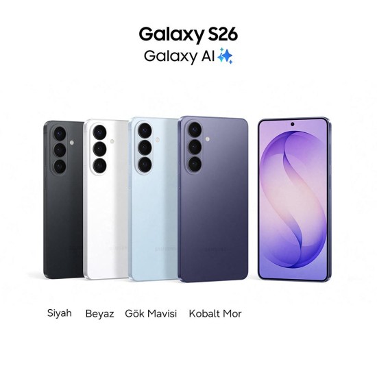 Samsung Galaxy S26 5G 12/256 Gb Akıllı Telefon Siyah