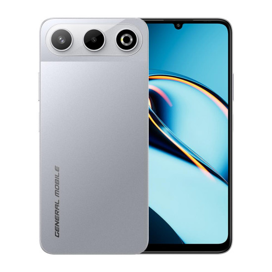 General Mobile GM 26 5G 8+128 GB Akıllı Telefon Gümüş