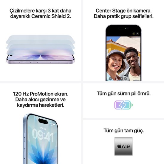 iPhone 17 256 GB Akıllı Telefon Siyah