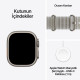 Apple Watch Ultra 4 GPS + Cellular 49mm Natural Titanium Case Translucent Gray Ocean Band
